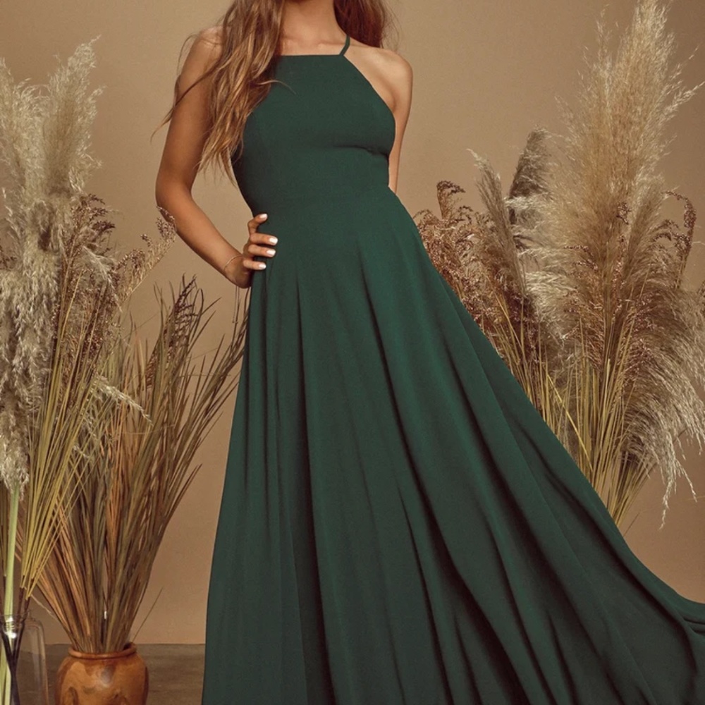 Green Bridesmaid Dress